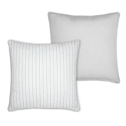Cuscino quadrato in cotone (50 x 50 cm) Joséphine Grigio