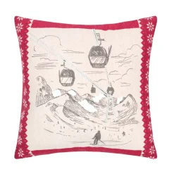 STOF Cuscini E Fodere-Cuscino quadrato in cotone (45 x 45 cm) Villard