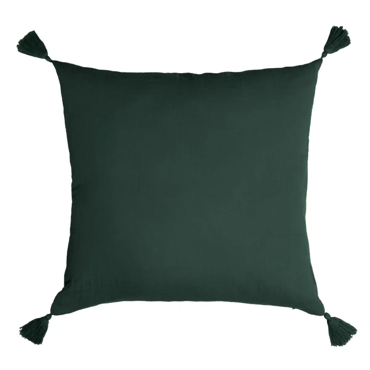 EMINZA Cuscini E Fodere-Cuscino quadrato in garza di cotone (40 x 40 cm) Gaïa