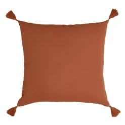 EMINZA Cuscini E Fodere-Cuscino quadrato in garza di cotone (60 x 60 cm) Gaia