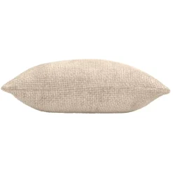Cuscino quadrato in velluto (45 x 45 cm) Leo Ecru