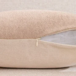 Cuscino rettangolare bouclé (30 x 50 cm) Ava Beige