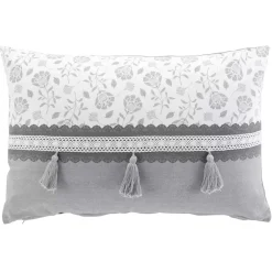 douceur d'intu017drieur Cuscini E Fodere-Cuscino rettangolare cotone (40 x 60 cm) Flavie