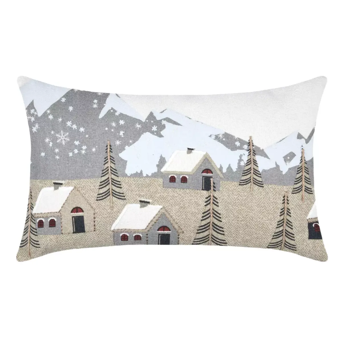 LOVELY CASA Cuscini E Fodere-Cuscino rettangolare cotone (50 cm) Cornouailles