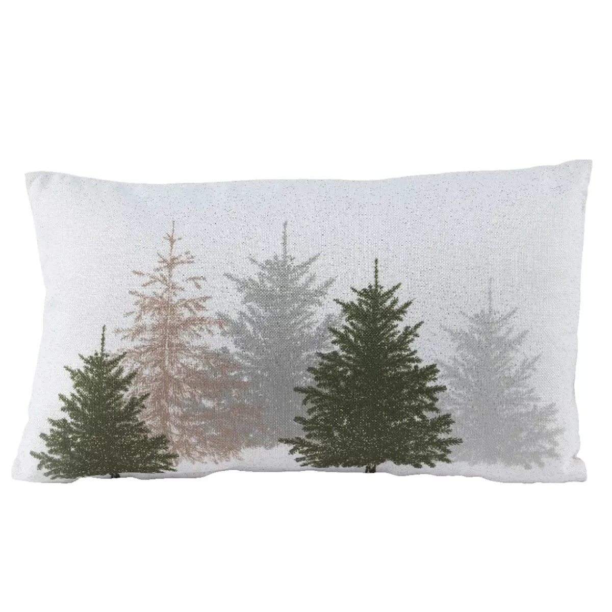 KAEMINGK Plaid E Cuscini Di Natale-Cuscino rettangolare di Natale (30 x 50 cm) Foresta di abeti