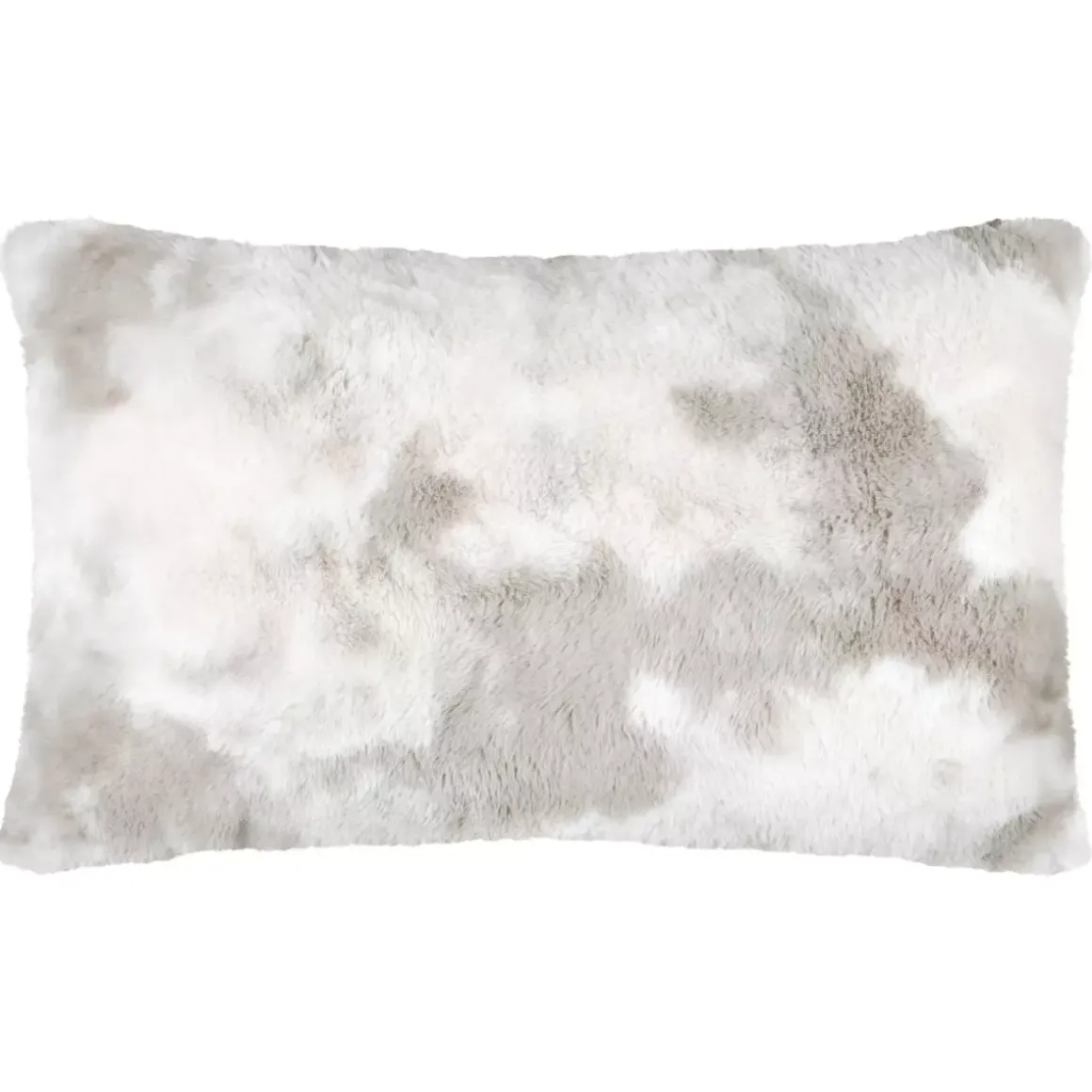 Cuscino rettangolare eco pelliccia (80 cm) Harald Beige
