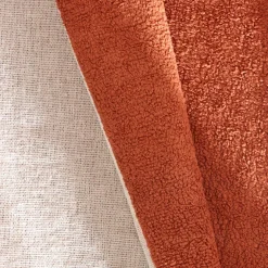 Cuscino rettangolare in bouclé (30 x 50 cm) Ava Terracotta