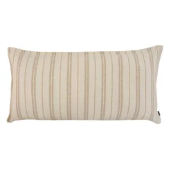 Cuscino rettangolare in cotone testurizzato (55 x 110 cm) Alice Corda