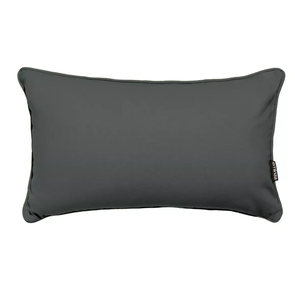 Cuscino rettangolare in cotone (30 x 50 cm) Pixel Grigio antracite