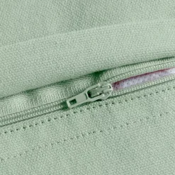 Cuscino rettangolare in cotone (40 x 60 cm) Pixel frange Verde menta