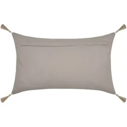 Cuscino rettangolare in cotone (30 x 50 cm) Hemera Ecru