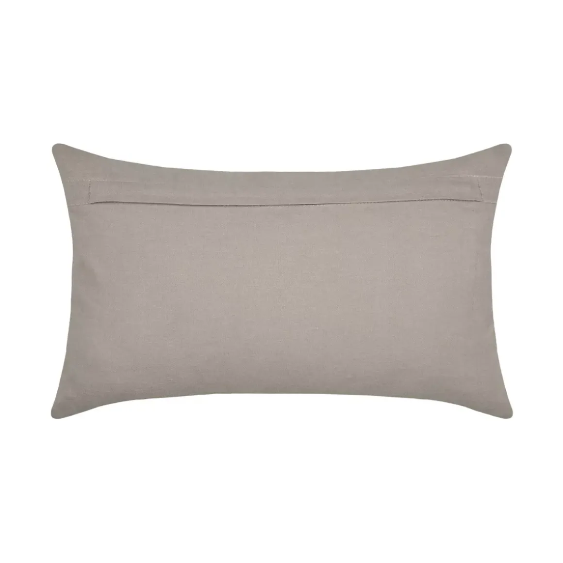 Cuscino rettangolare in cotone (30 x 50 cm) Hemera Tortora