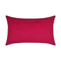 Cuscino rettangolare in cotone (30 x 50 cm) Villard Rosso
