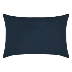 Cuscino rettangolare in cotone (40 x 60 cm) Bordemer Blu jeans