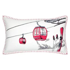 STOF Cuscini E Fodere-Cuscino Rettangolare in Cotone (35 x 60 cm) Villard