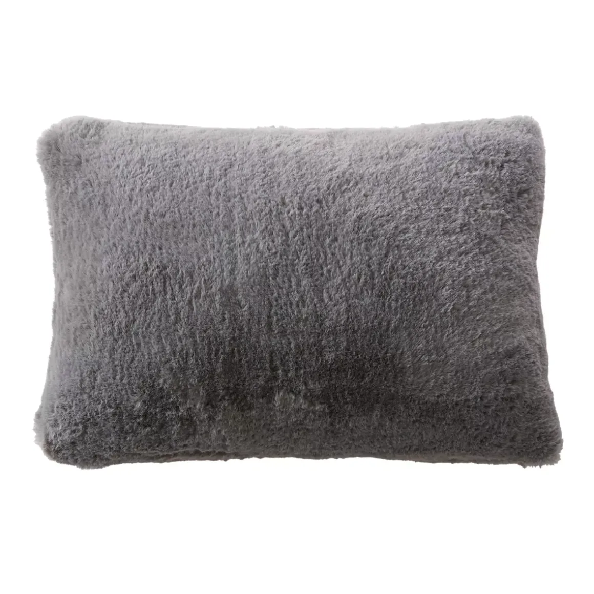 Cuscino rettangolare in finta pelliccia (40 x 60 cm) Finn Grigio Antracite