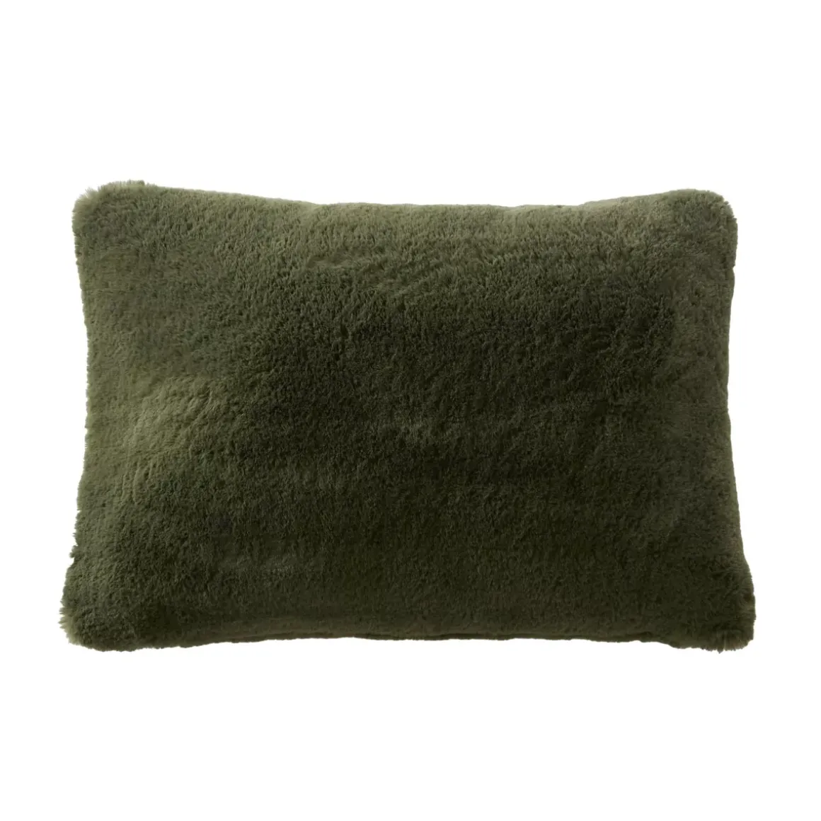 Cuscino rettangolare in finta pelliccia (40 x 60 cm) Finn Verde kaki