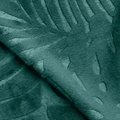 Cuscino rettangolare in flanella (40 x 60 cm) Flore Verde