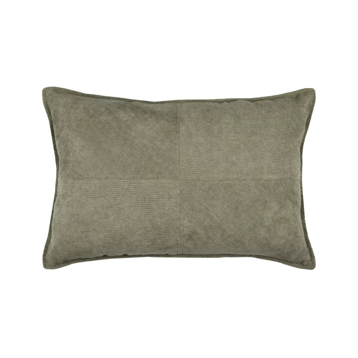 Cuscino rettangolare in velluto (40 x 60 cm) Dandy Verde cachi