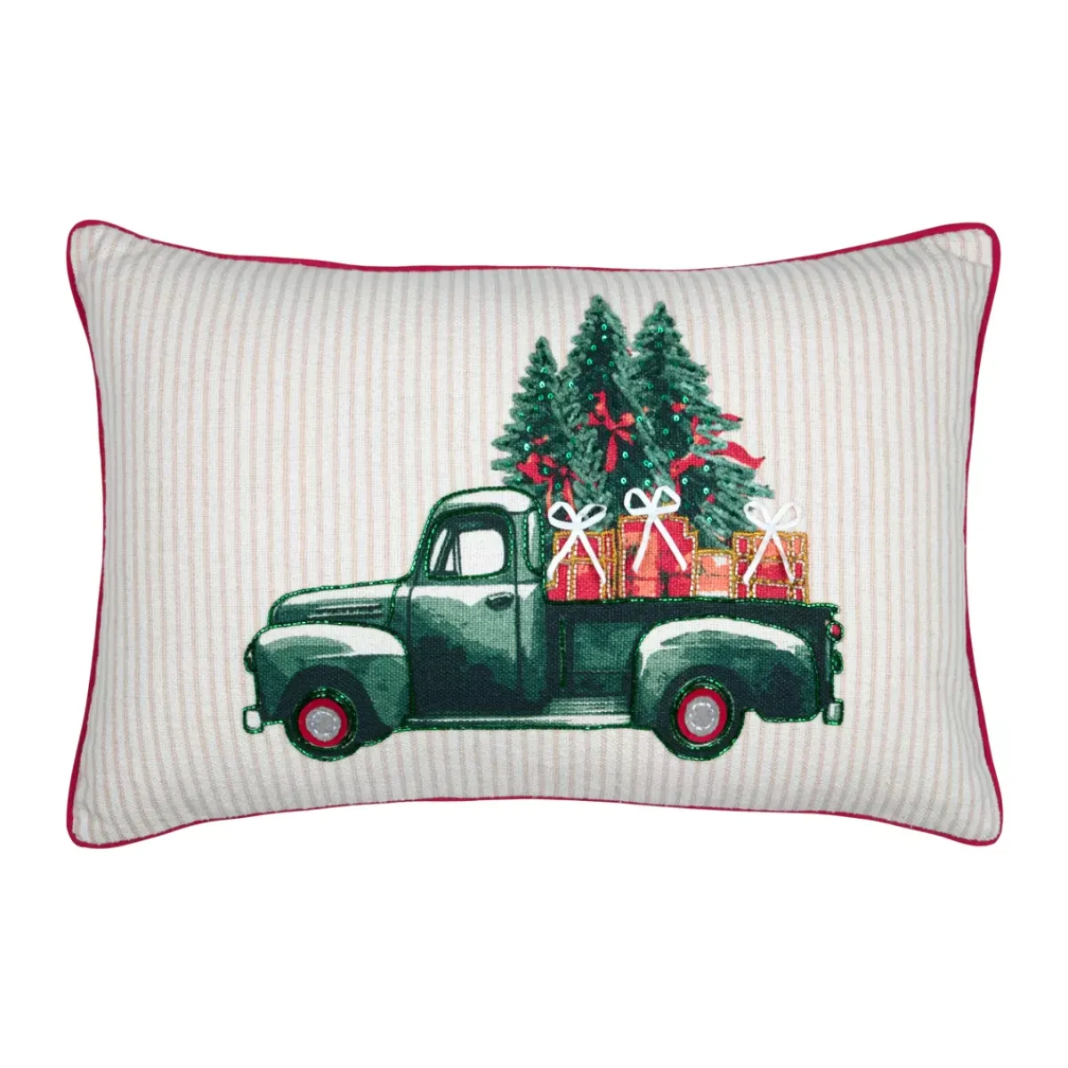 STOF Plaid E Cuscini Di Natale-Cuscino rettangolare natalizio (35 x 55 cm) Gifted