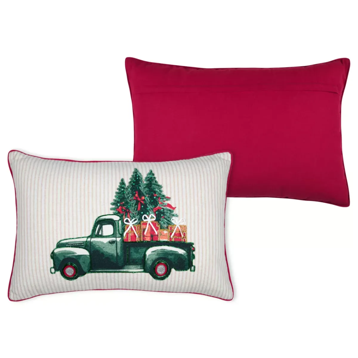 STOF Plaid E Cuscini Di Natale-Cuscino rettangolare natalizio (35 x 55 cm) Gifted
