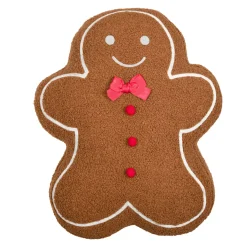 STOF Plaid E Cuscini Di Natale-Cuscino rettangolare natalizio (40 x 50 cm) Delizia Pan di Spezie