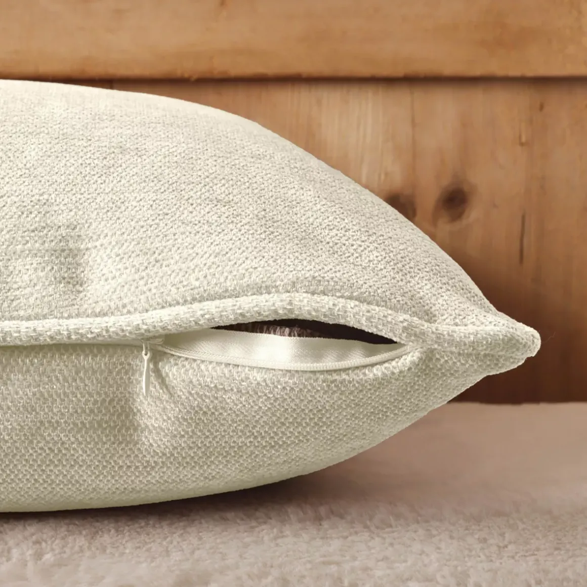 Cuscino rettangolare tessuto (40 x 60 cm) Magnus Beige