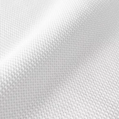Cuscino rettangolare tessuto (40 x 60 cm) Alba Bianco perla