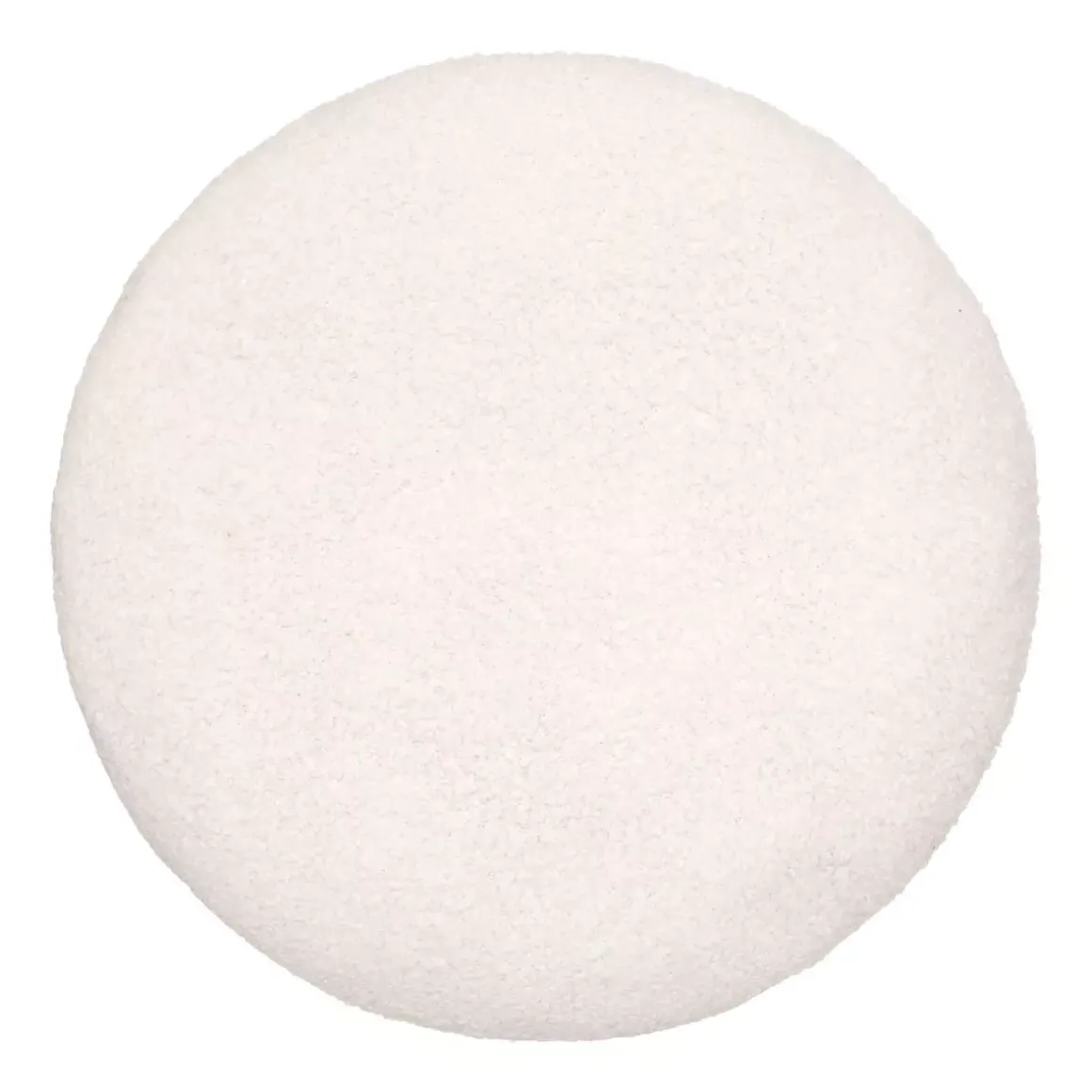 Cuscino rotondo (40 cm) Subli Bianco