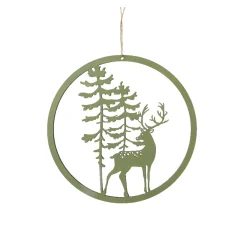 KAEMINGK Addobbi Natalizi-Decorazione da appendere di Natale (D30 cm) Natura originale Rosmarino