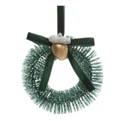 FEERIC LIGHTS Addobbi Natalizi-Decorazione da appendere di Natale (D10 cm) Bella Corona abete