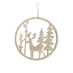 KAEMINGK Addobbi Natalizi-Decorazione da appendere di Natale (D30 cm) chiaro di natura originale