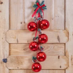 FEERIC LIGHTS Decorazioni E Oggetti Natalizi-Decorazione da appendere di Natale decorazione (H22 cm) Sfere Lusso