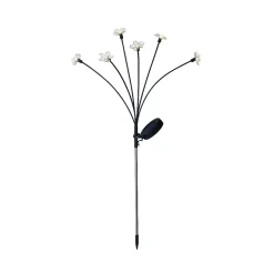 KAEMINGK Luci Per Esterno-Decorazione luminosa Solare da infilare nel terreno (H70 cm) Flowers