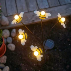 KAEMINGK Luci Per Esterno-Decorazione luminosa Solare con picchetto (H60 cm) Api