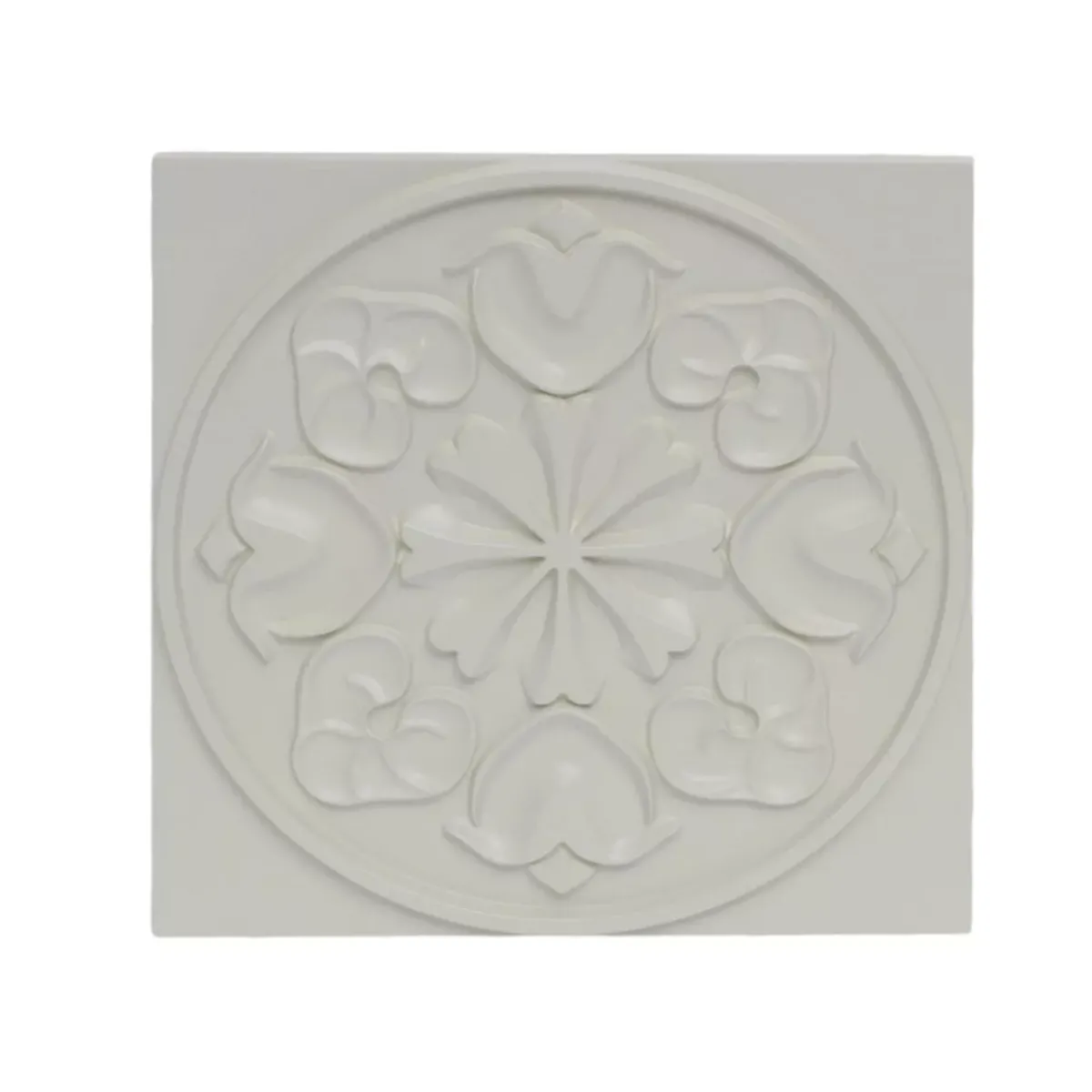 EMINZA Quadri & Decorazioni Murali-Decorazione murale in legno (L50 cm) Mandala