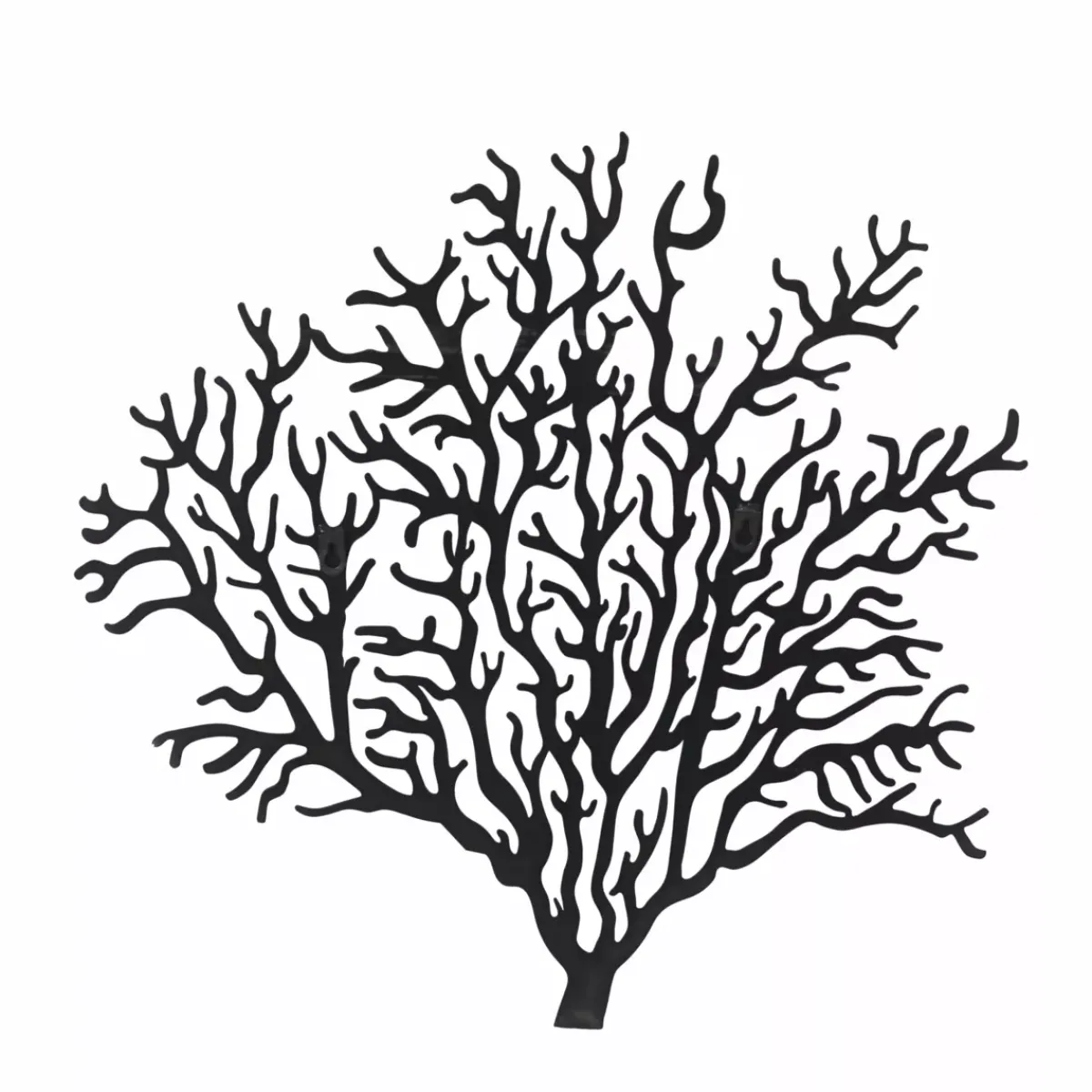 EMINZA Quadri & Decorazioni Murali-Decorazione murale in metallo (Alt 56 cm) Corallo