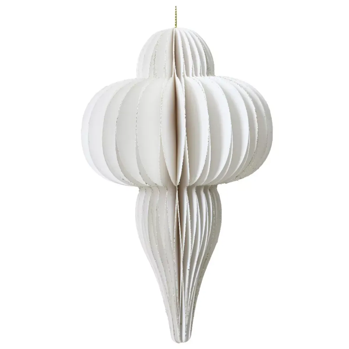 KAEMINGK Addobbi Natalizi|Decorazioni E Oggetti Natalizi-Decorazione natalizia da appendere in carta (H20 cm) con chiusura magnetica