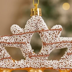 KAEMINGK Addobbi Natalizi-Decorazione natalizia da appendere (H13 cm) Fiocco goloso Cioccolato