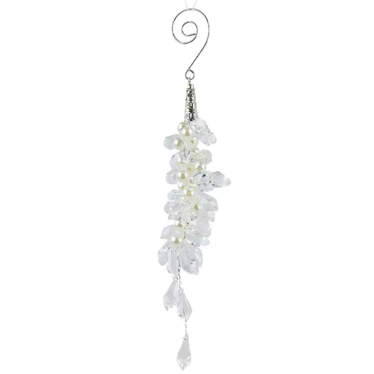 KAEMINGK Addobbi Natalizi-Decorazione natalizia da appendere (H15 cm) Gocce di brina
