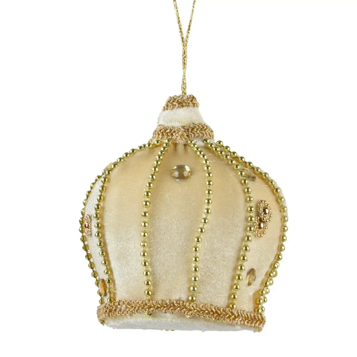 KAEMINGK Addobbi Natalizi-Decorazione natalizia da appendere in velluto (H10 cm) Cna Velluto