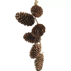 KAEMINGK Addobbi Natalizi-Decorazione natalizia da appendere pigna (20 cm) Perlita