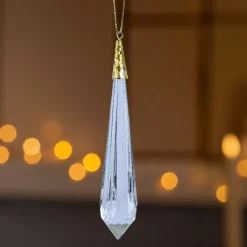 KAEMINGK Addobbi Natalizi-Decorazione natalizia da appendere (H19 cm) Prezioso stalattite