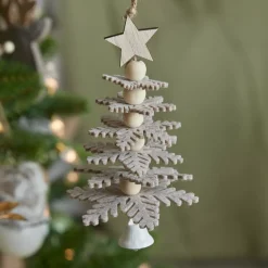 KAEMINGK Addobbi Natalizi-Decorazione natalizia sospesa in feltro (H17 cm) Albero incantato