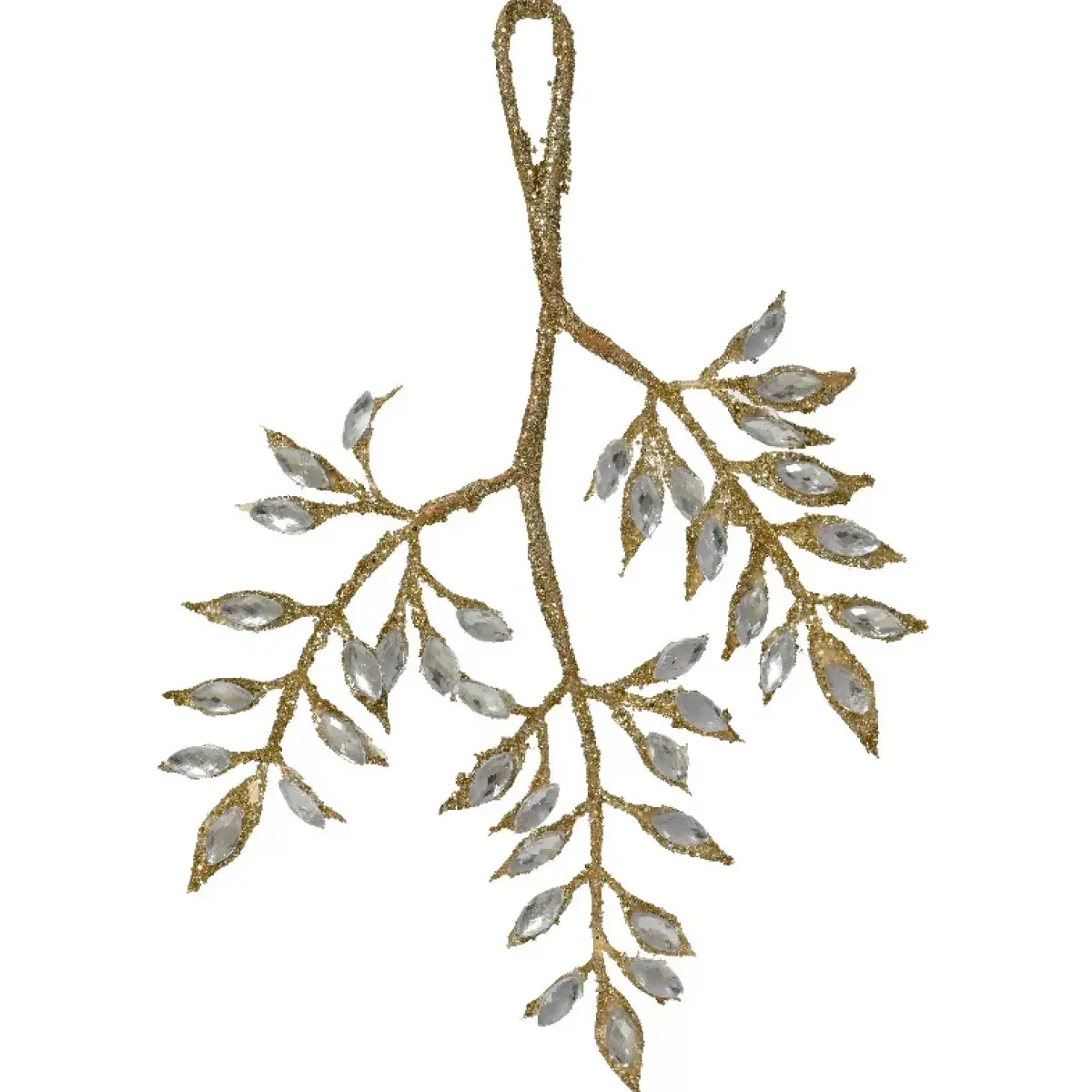 KAEMINGK Addobbi Natalizi-Decorazione natalizia sospesa (H24 cm) Ramo diamante