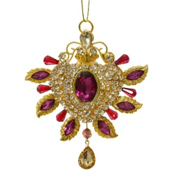 KAEMINGK Addobbi Natalizi-Decorazione natalizia sospesa (H12 cm) Gioiello prezioso