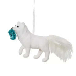 KAEMINGK Addobbi Natalizi-Decorazione Natalizia Sospesa (H7 cm) Astuto Volpe