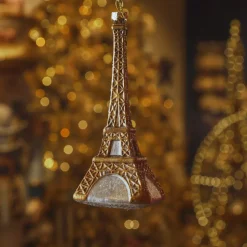KAEMINGK Addobbi Natalizi-Decorazione Natalizia Sospesa (H16 cm) Torre Eiffel Bronzo