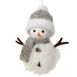 KAEMINGK Addobbi Natalizi-Decorazione natalizia sospesa (H13 cm) Pupazzo di neve Glacy