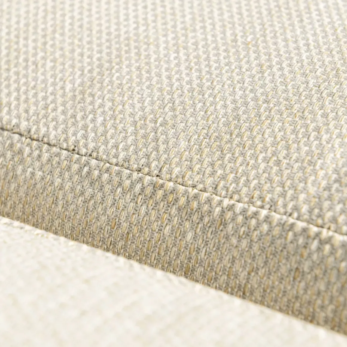 Divano da giardino in alluminio 2 posti Amalfi Bianco e beige